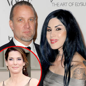 Jesse James, Kat Von D, Sandra Bullock Jesse James, Kat Von D, Sandra Bullock